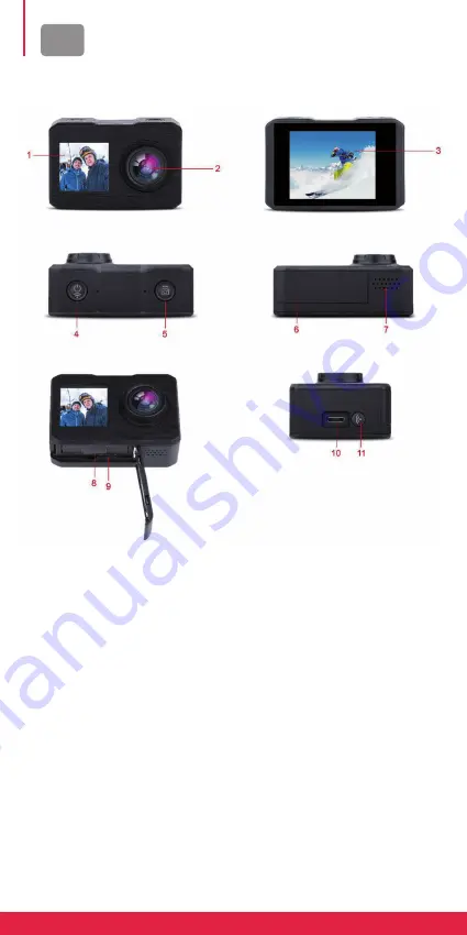 AgfaPhoto Realmove AC7000 User Manual Download Page 8