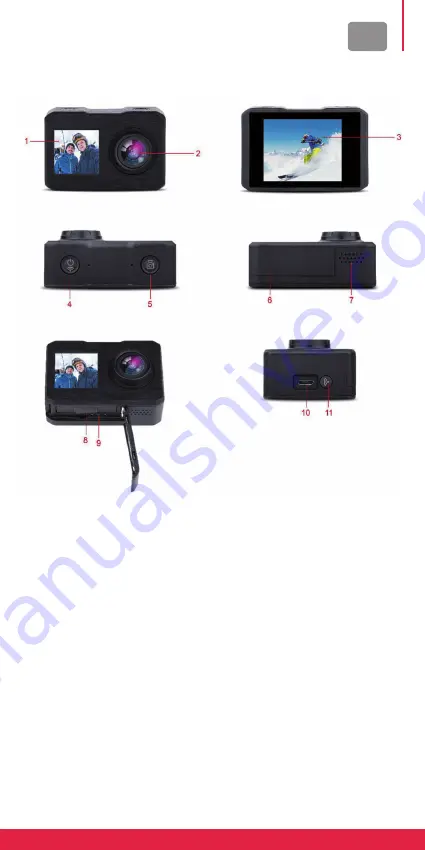 AgfaPhoto Realmove AC7000 User Manual Download Page 13