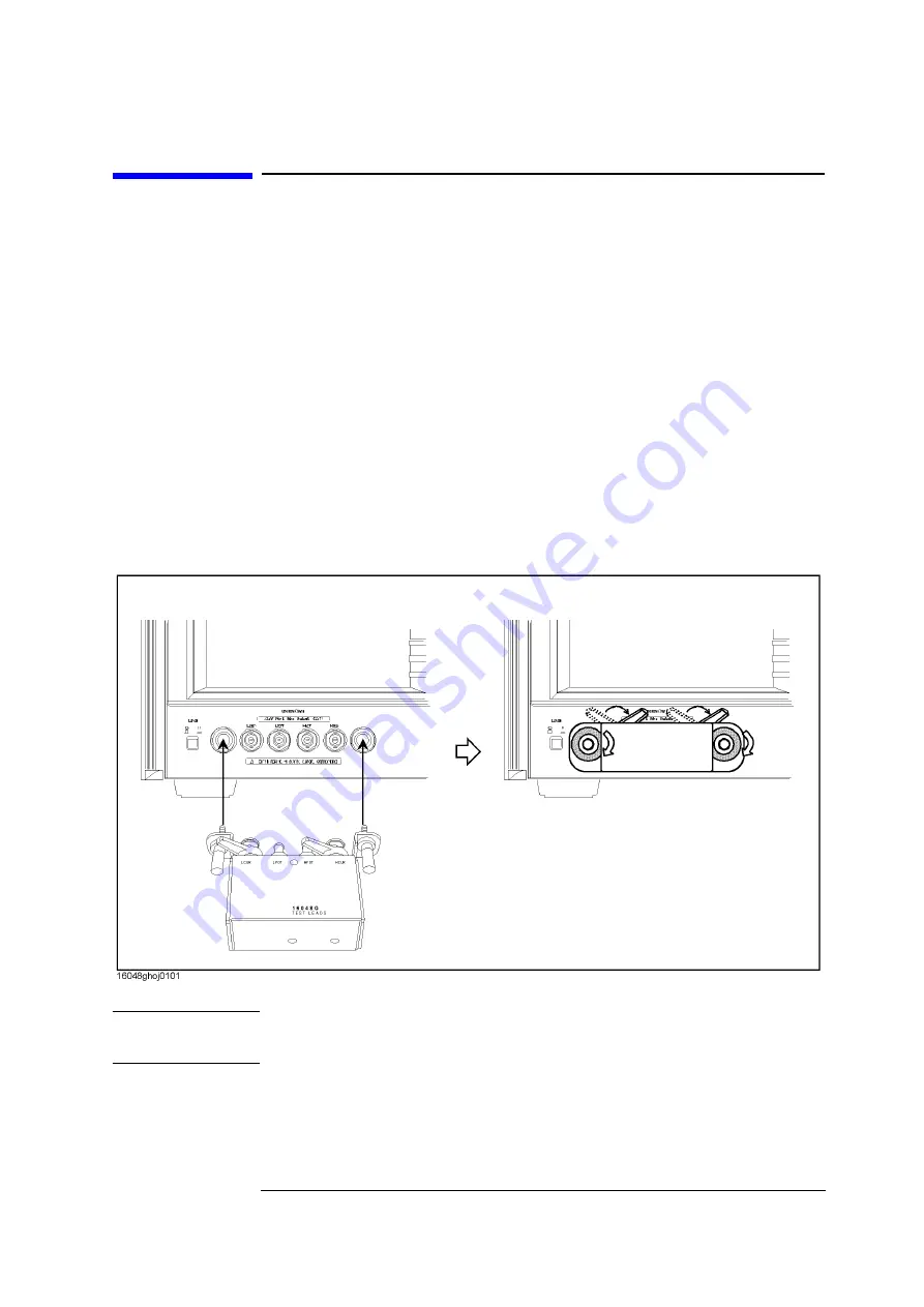 Agilent Technologies 16048G Operation And Service Manual Download Page 12