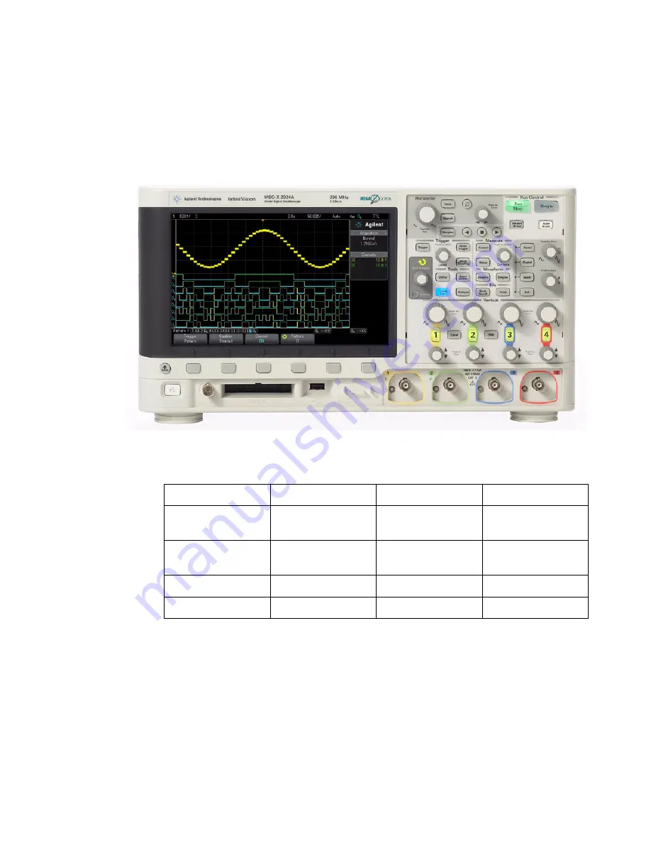 Agilent Technologies 2000 X-Series Скачать руководство пользователя страница 3