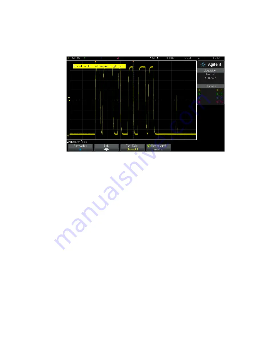 Agilent Technologies 2000 X-Series Скачать руководство пользователя страница 264