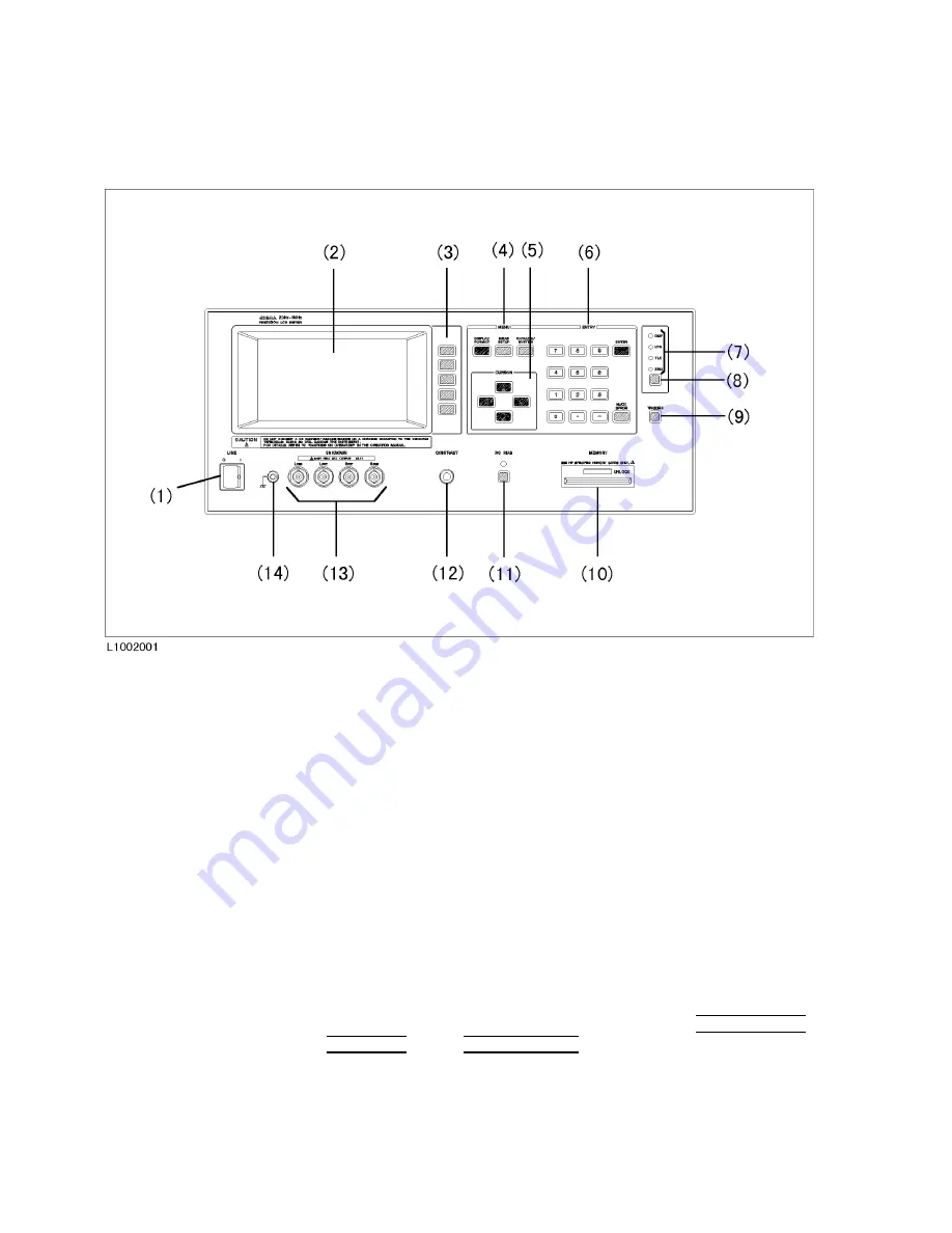 Agilent Technologies 4284A Скачать руководство пользователя страница 44