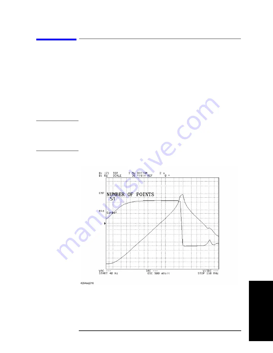 Agilent Technologies 4294A Operating Manual Download Page 105