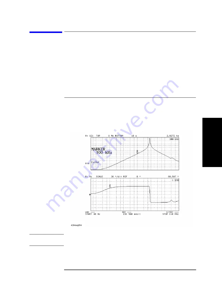 Agilent Technologies 4294A Operating Manual Download Page 251