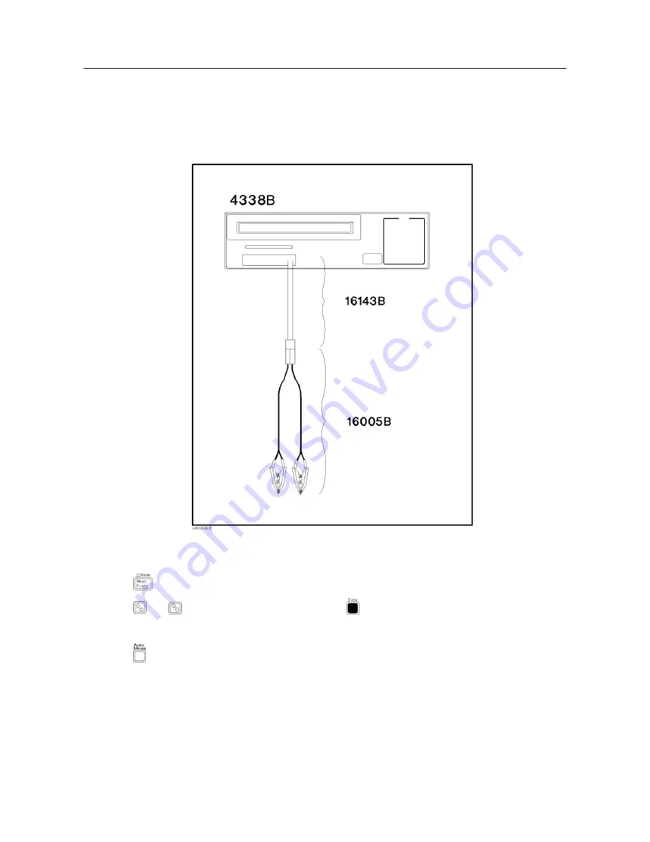 Agilent Technologies 4338B Operation Manual Download Page 164