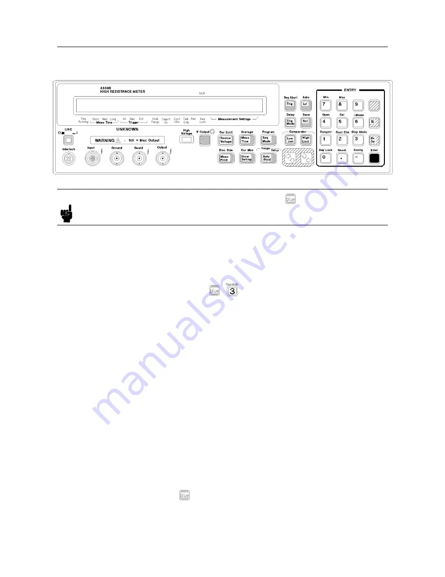 Agilent Technologies 4339B Скачать руководство пользователя страница 92