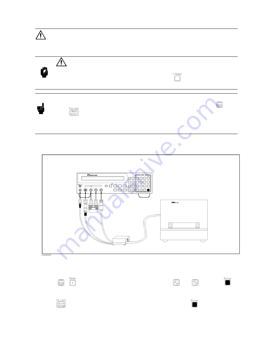 Agilent Technologies 4339B Operation Manual Download Page 205