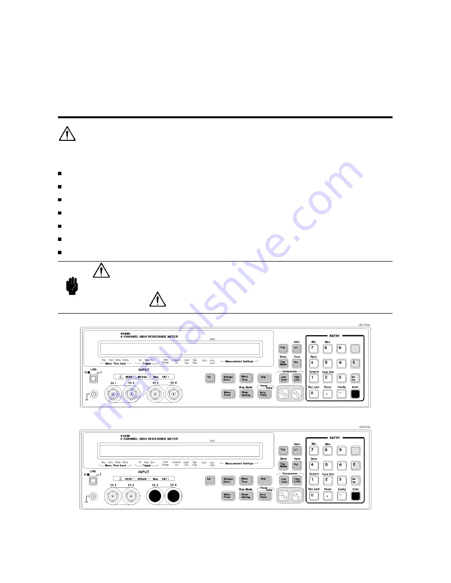 Agilent Technologies 4349B Скачать руководство пользователя страница 33