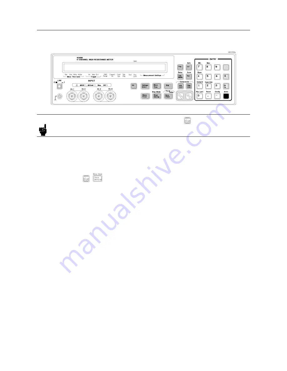 Agilent Technologies 4349B Manual Download Page 68