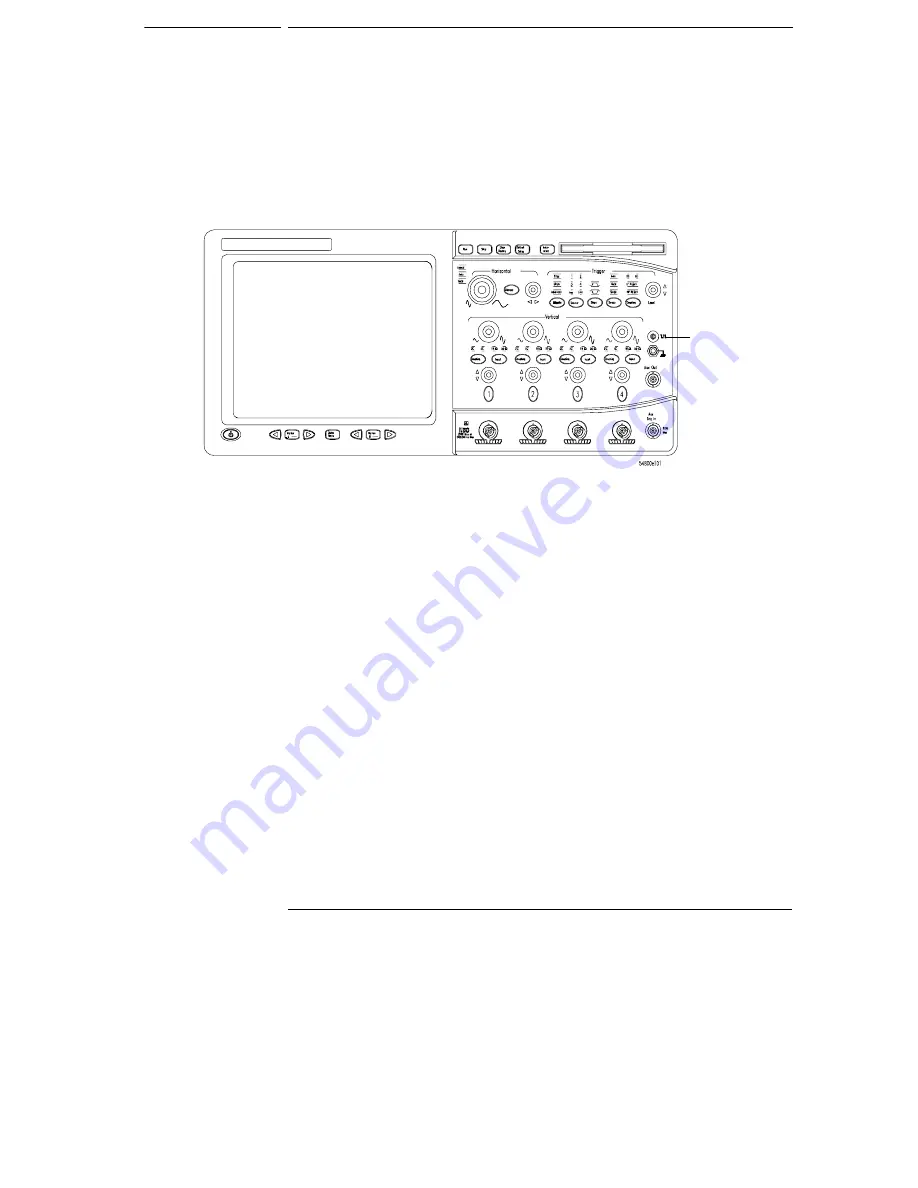 Agilent Technologies 54810A User'S Quick Start Manual Download Page 34