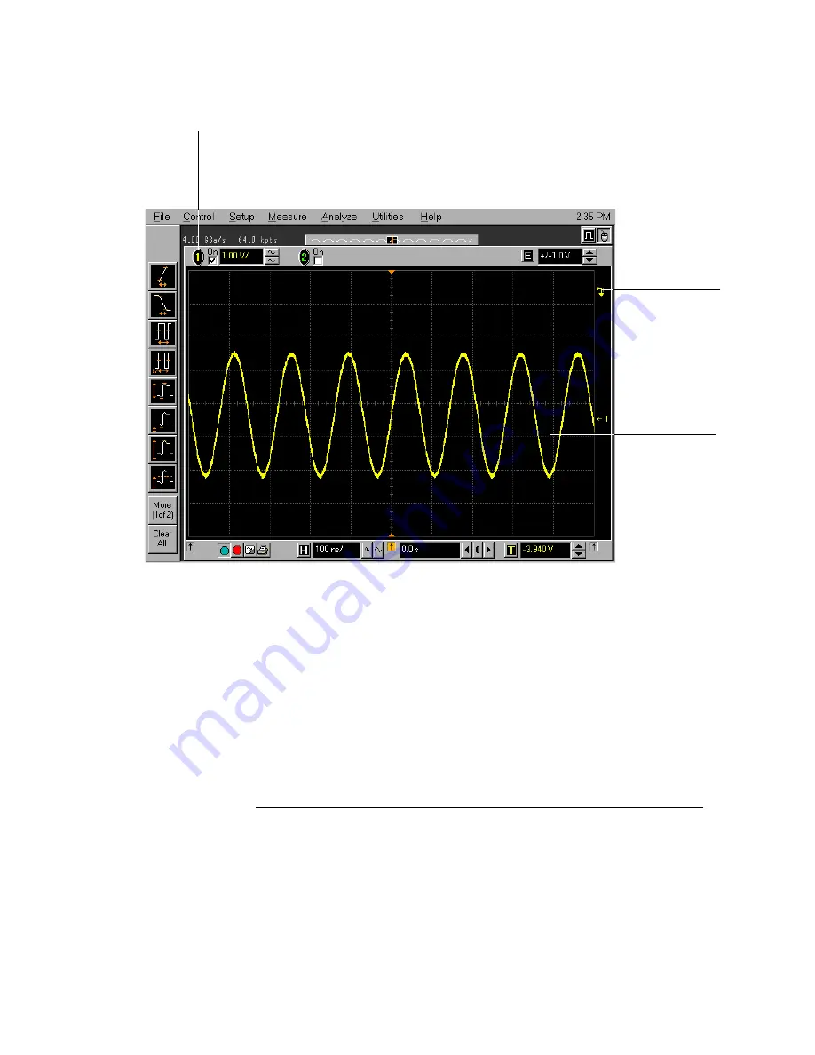 Agilent Technologies 54830A User'S Quick Start Manual Download Page 85