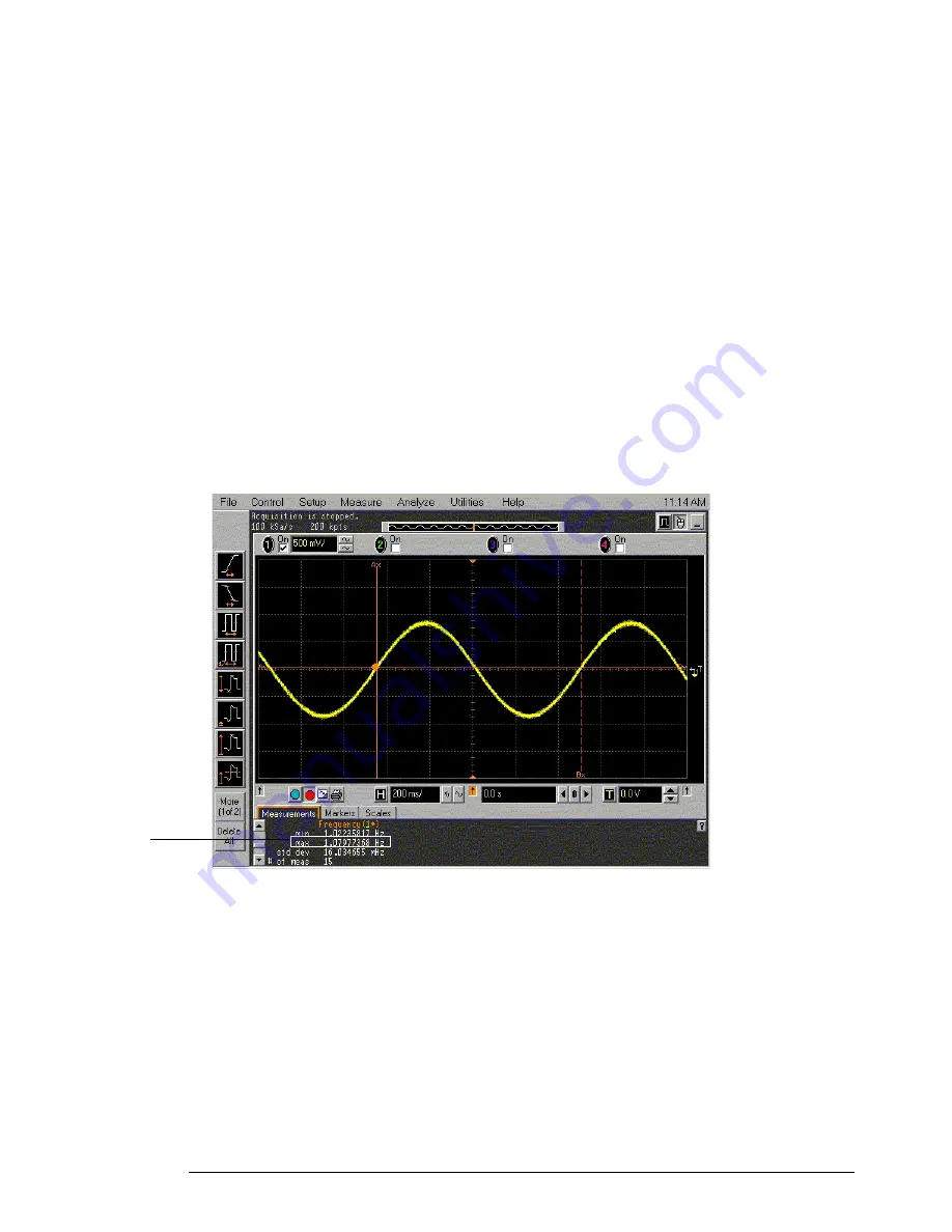 Agilent Technologies 54853A Скачать руководство пользователя страница 70