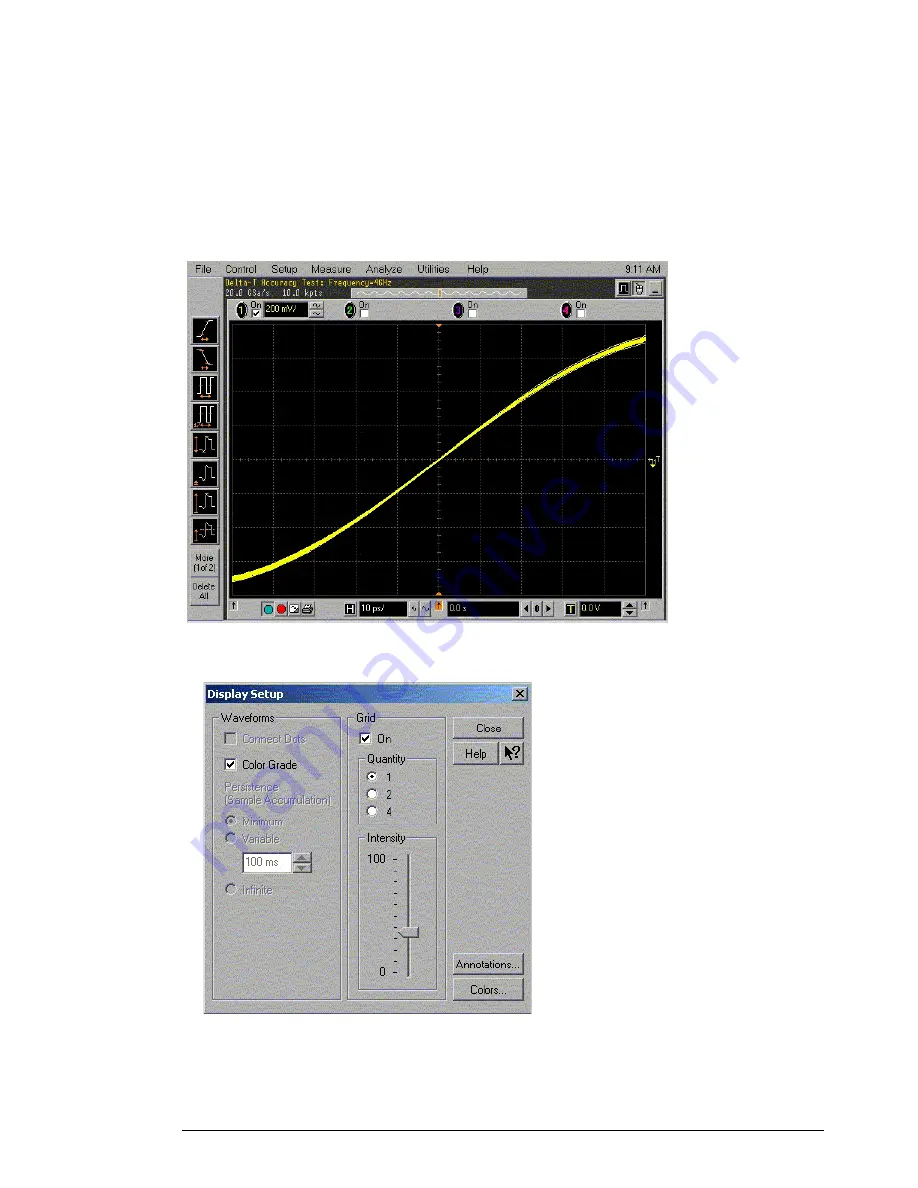 Agilent Technologies 54853A Скачать руководство пользователя страница 88