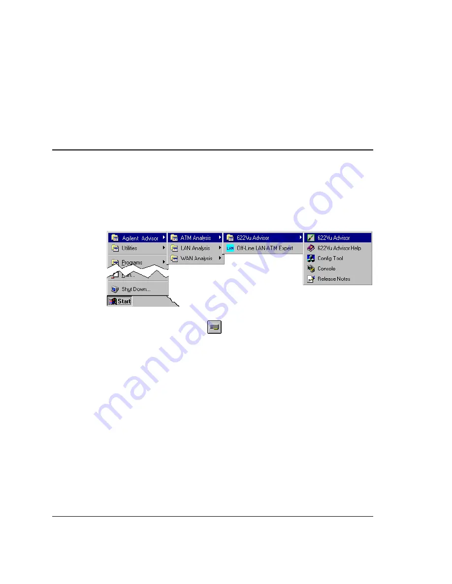 Agilent Technologies 622Vu Advisor User Manual Download Page 22