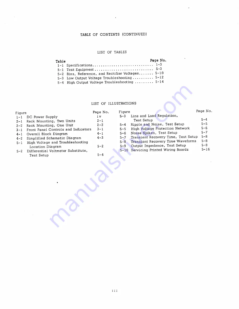 Agilent Technologies 6516A Operating And Service Manual Download Page 4