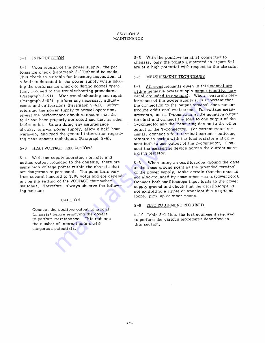 Agilent Technologies 6516A Operating And Service Manual Download Page 18