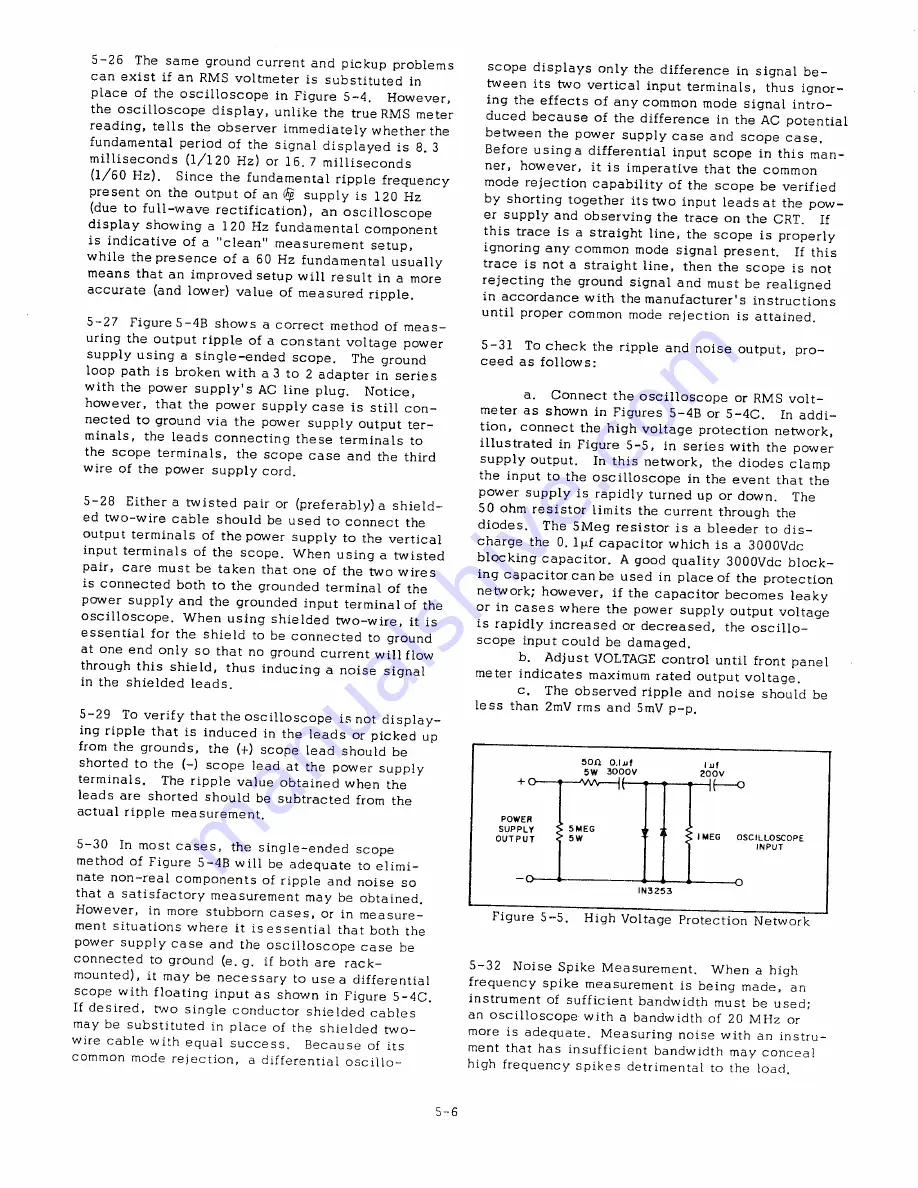 Agilent Technologies 6516A Operating And Service Manual Download Page 23