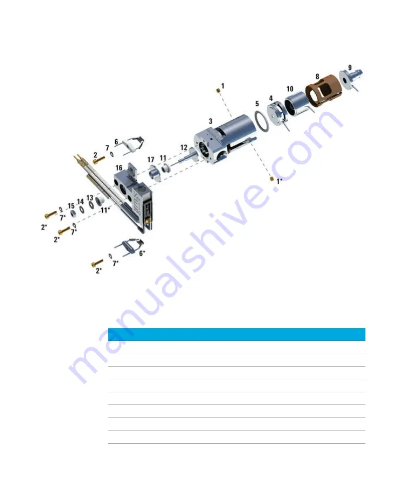 Agilent Technologies 7010 Series Operating Manual Download Page 183