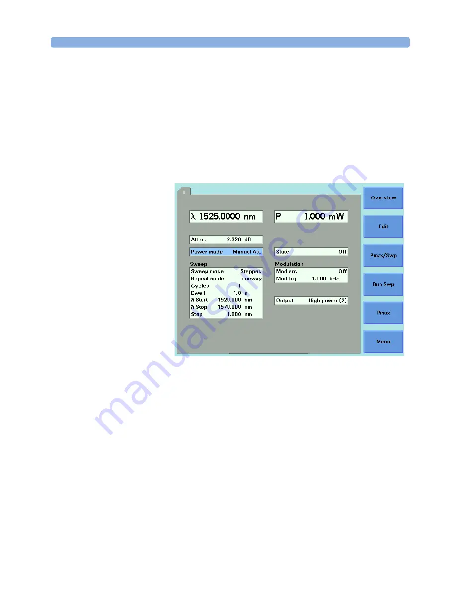 Agilent Technologies 8163B Скачать руководство пользователя страница 125