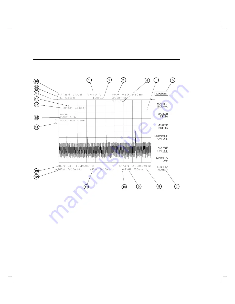 Agilent Technologies 8560 E-Series Quick Reference Manual Download Page 14