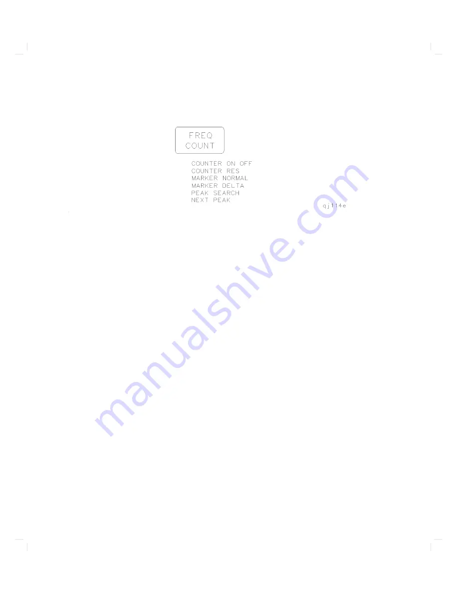 Agilent Technologies 8560 E-Series Quick Reference Manual Download Page 40