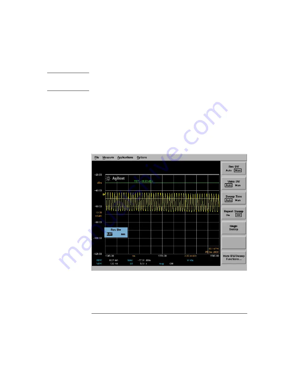 Agilent Technologies 86140B Series Скачать руководство пользователя страница 196