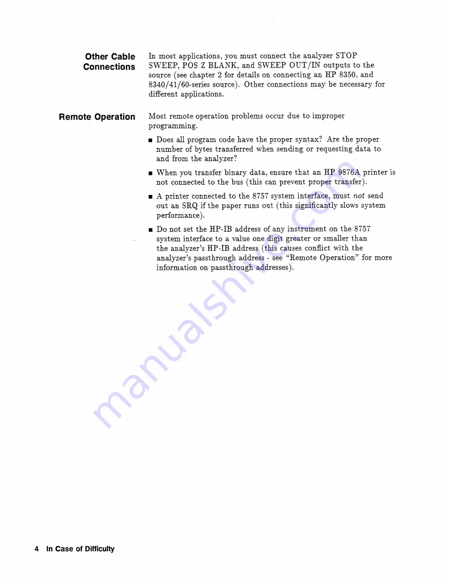 Agilent Technologies 8757D Operating Manual Download Page 60