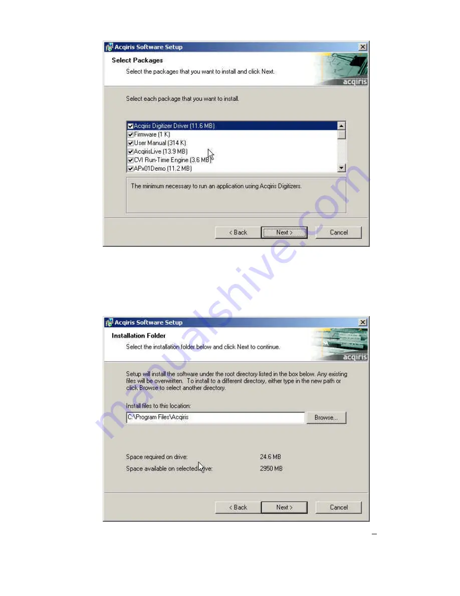 Agilent Technologies Acqiris DC110 User Manual Download Page 15