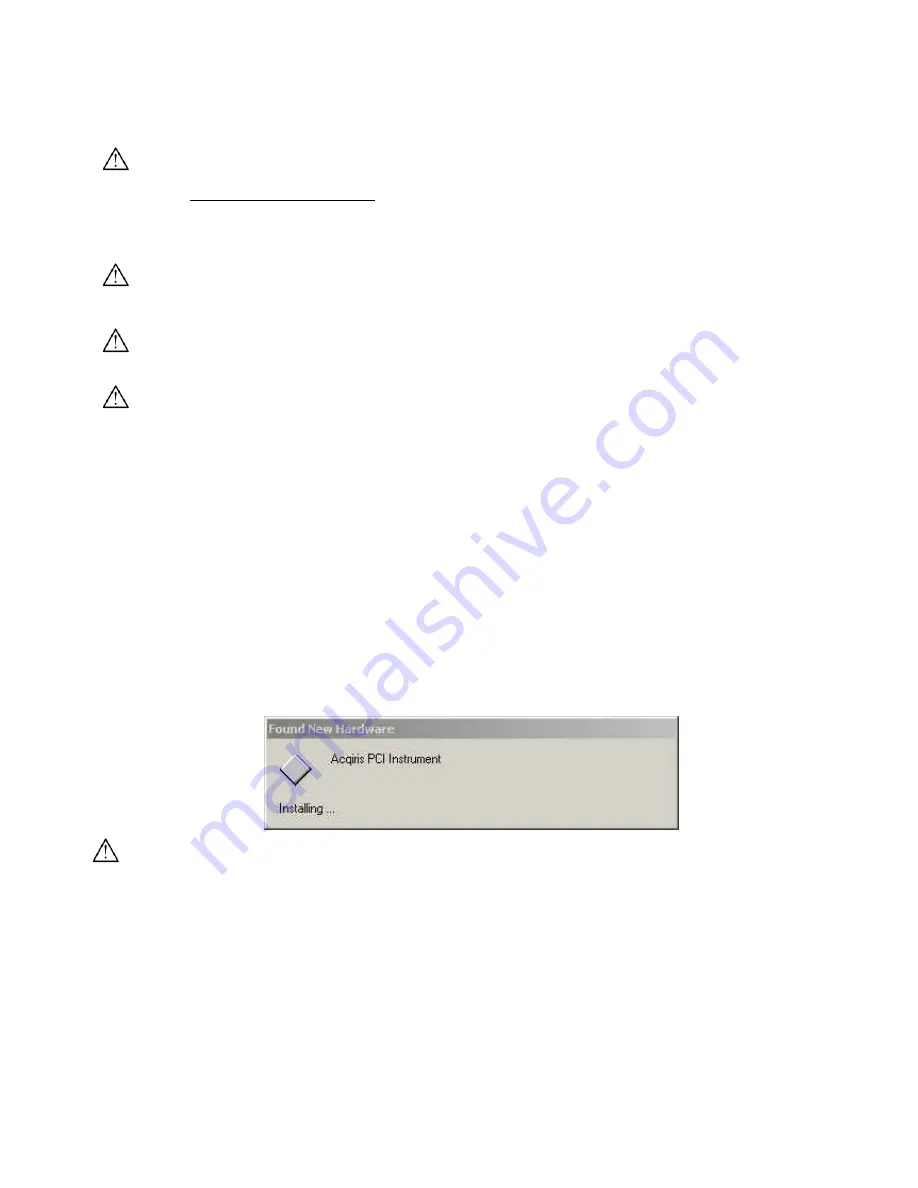 Agilent Technologies ACQIRIS DC122 Скачать руководство пользователя страница 23