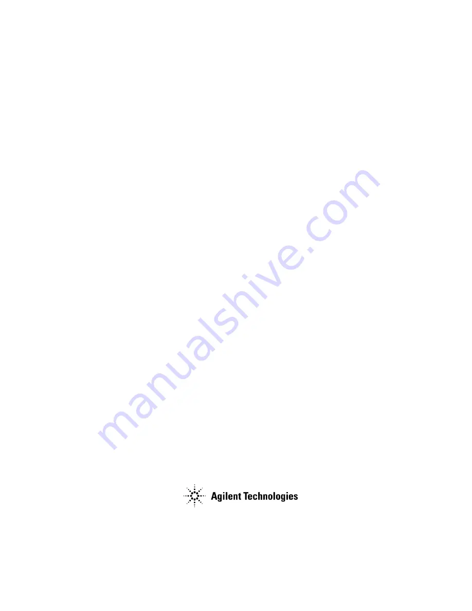 Agilent Technologies Agilent 4396B Gpib Programming Manual Download Page 99