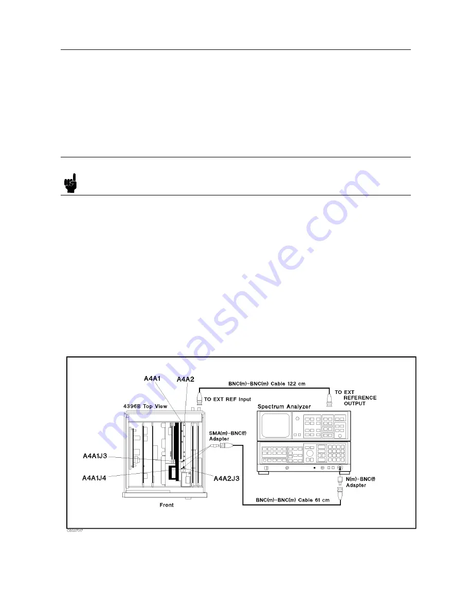 Agilent Technologies Agilent 4396B Service Manual Download Page 143