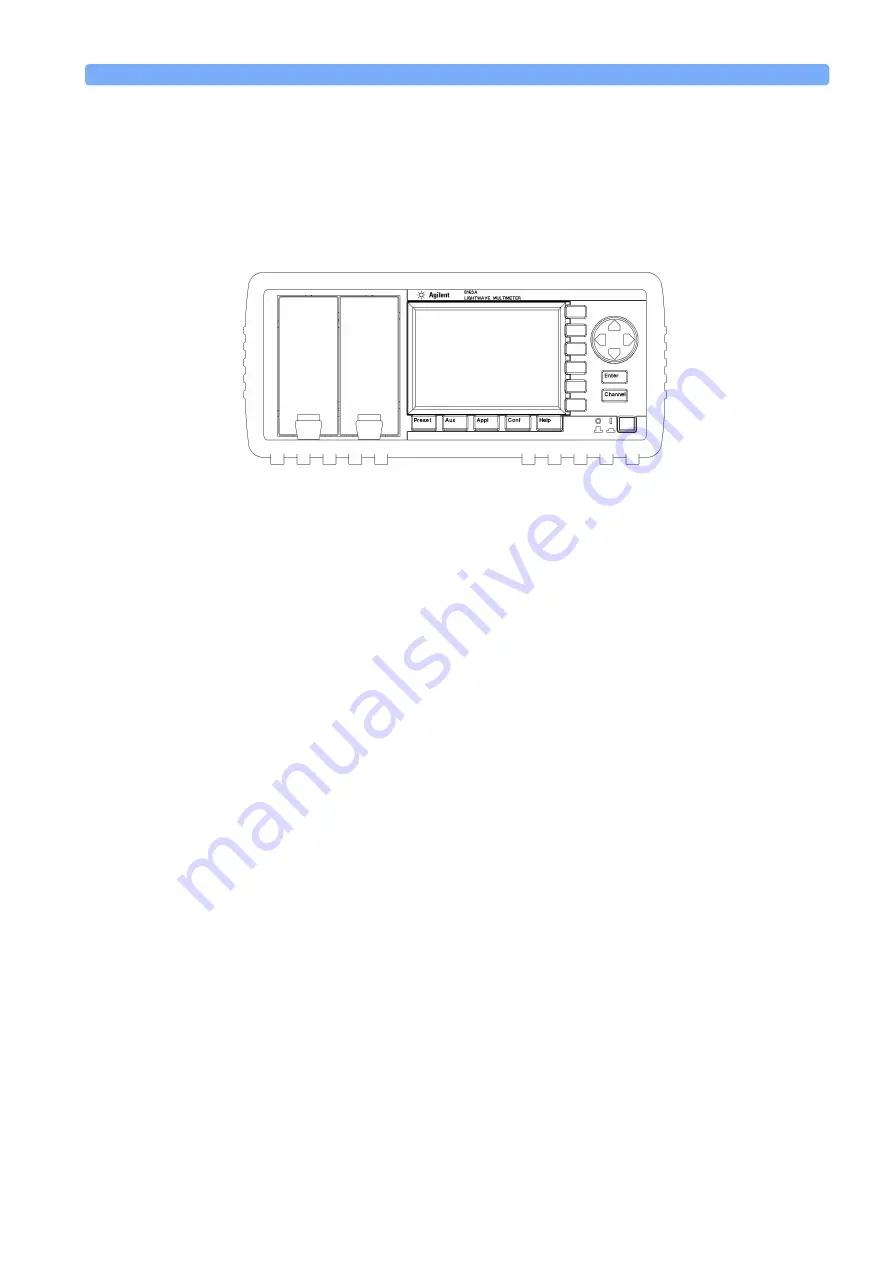 Agilent Technologies Agilent 8163A User Manual Download Page 31