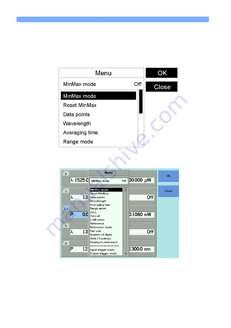 Agilent Technologies Agilent 8163A Скачать руководство пользователя страница 42