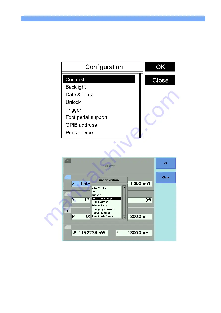 Agilent Technologies Agilent 8163A User Manual Download Page 43