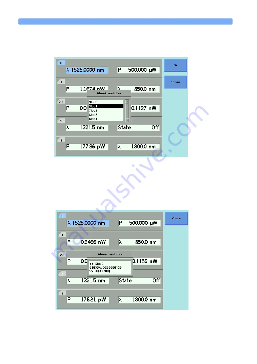 Agilent Technologies Agilent 8163A Скачать руководство пользователя страница 64