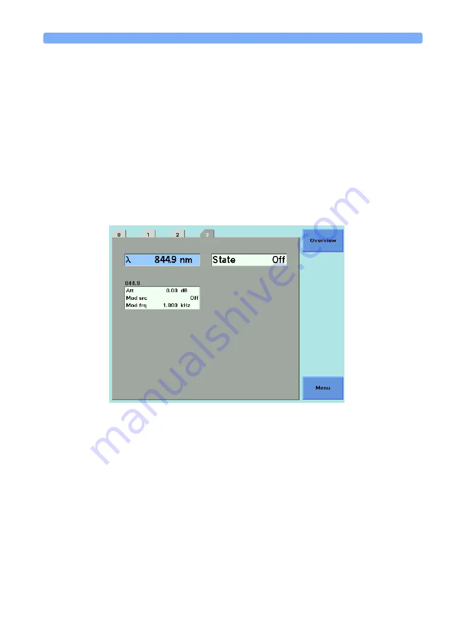 Agilent Technologies Agilent 8163A User Manual Download Page 95