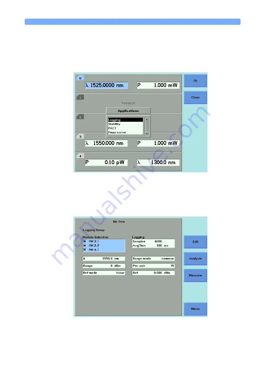 Agilent Technologies Agilent 8163A User Manual Download Page 165