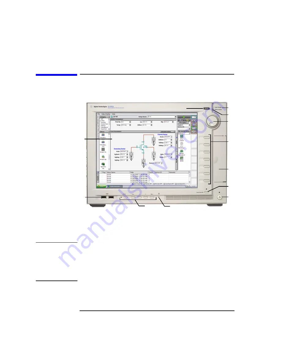 Agilent Technologies B1500A User Manual Download Page 48