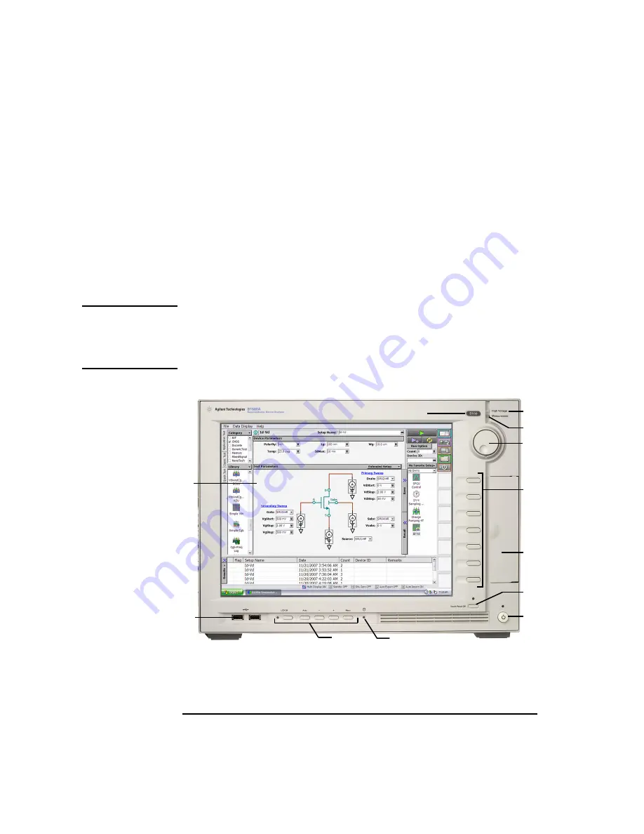 Agilent Technologies B1500A Скачать руководство пользователя страница 50