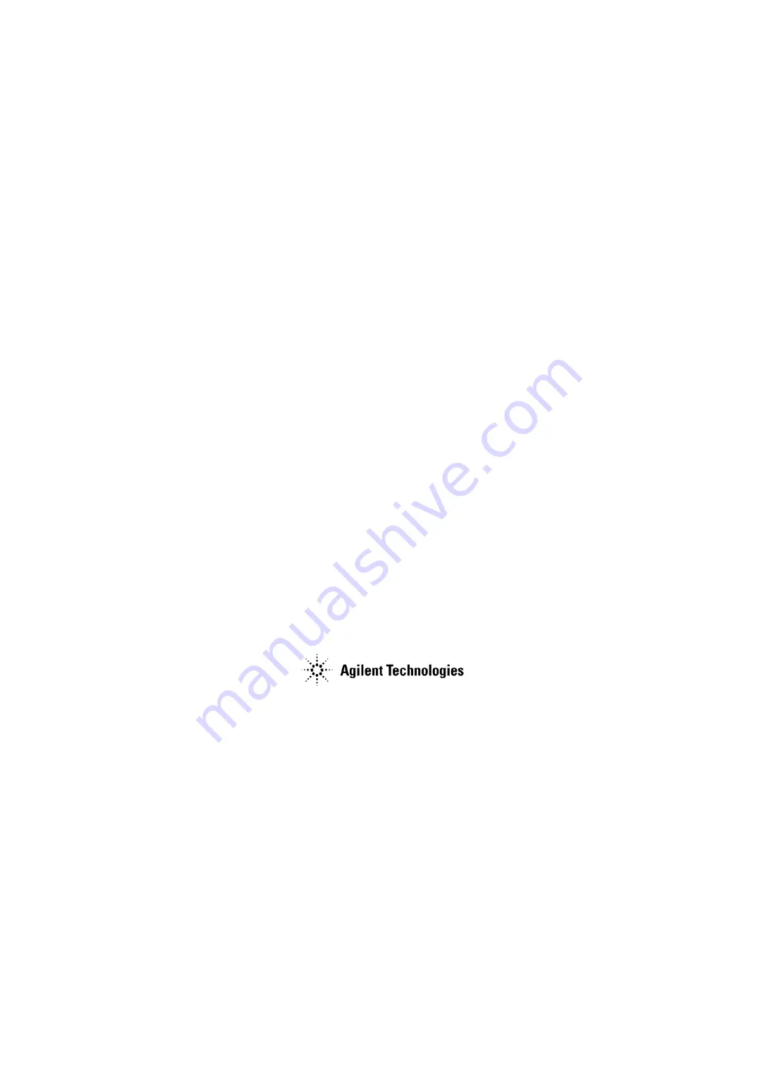 Agilent Technologies E4445A PSA Series User Manual Download Page 1