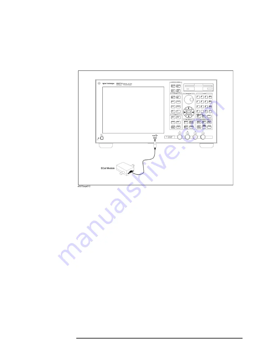 Agilent Technologies E5070A ENA Series Installation And Quick Start Manual Download Page 28