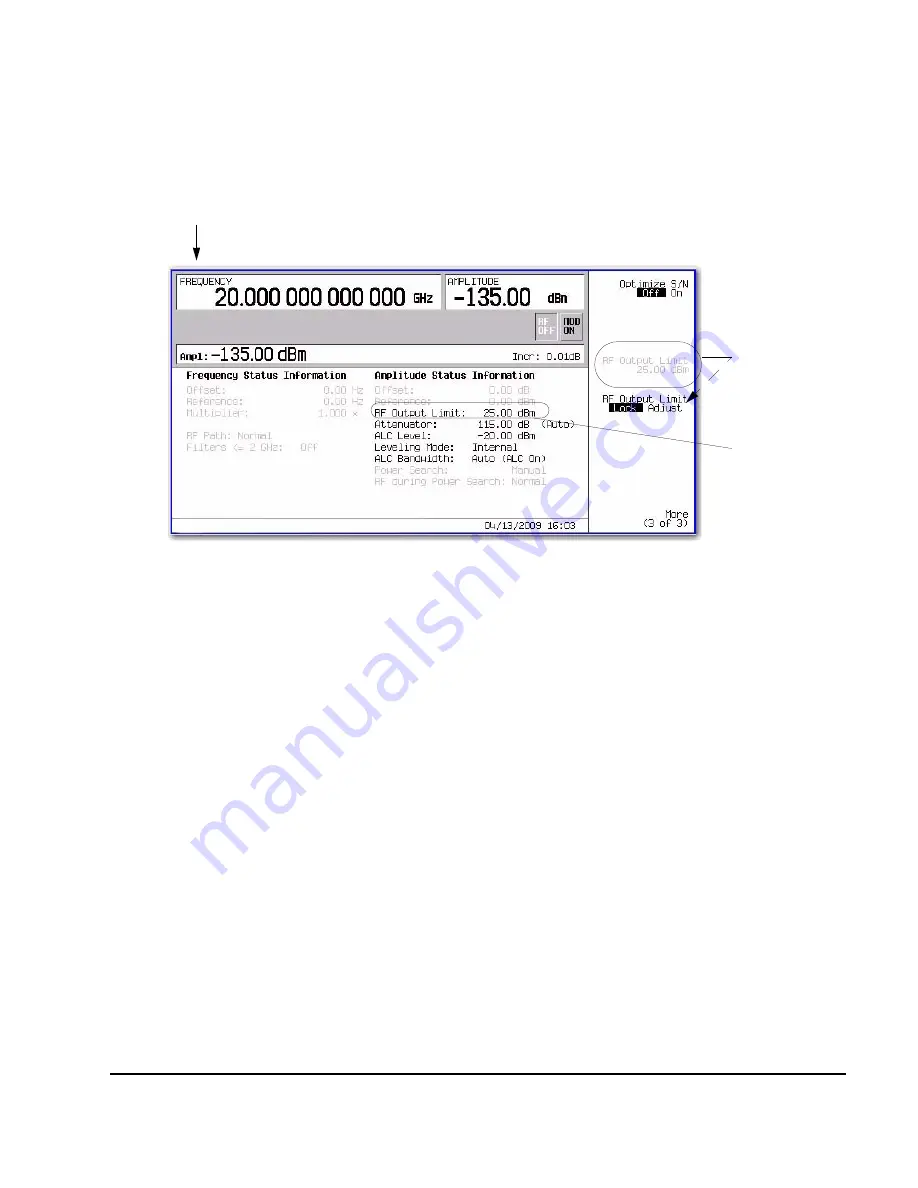 Agilent Technologies E8257D User Manual Download Page 55