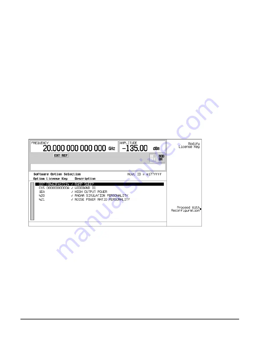 Agilent Technologies E8257D User Manual Download Page 88