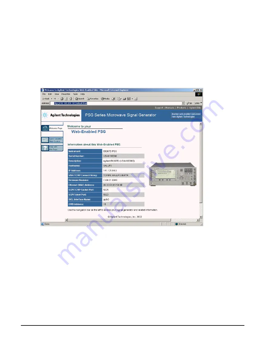 Agilent Technologies E8257D User Manual Download Page 90