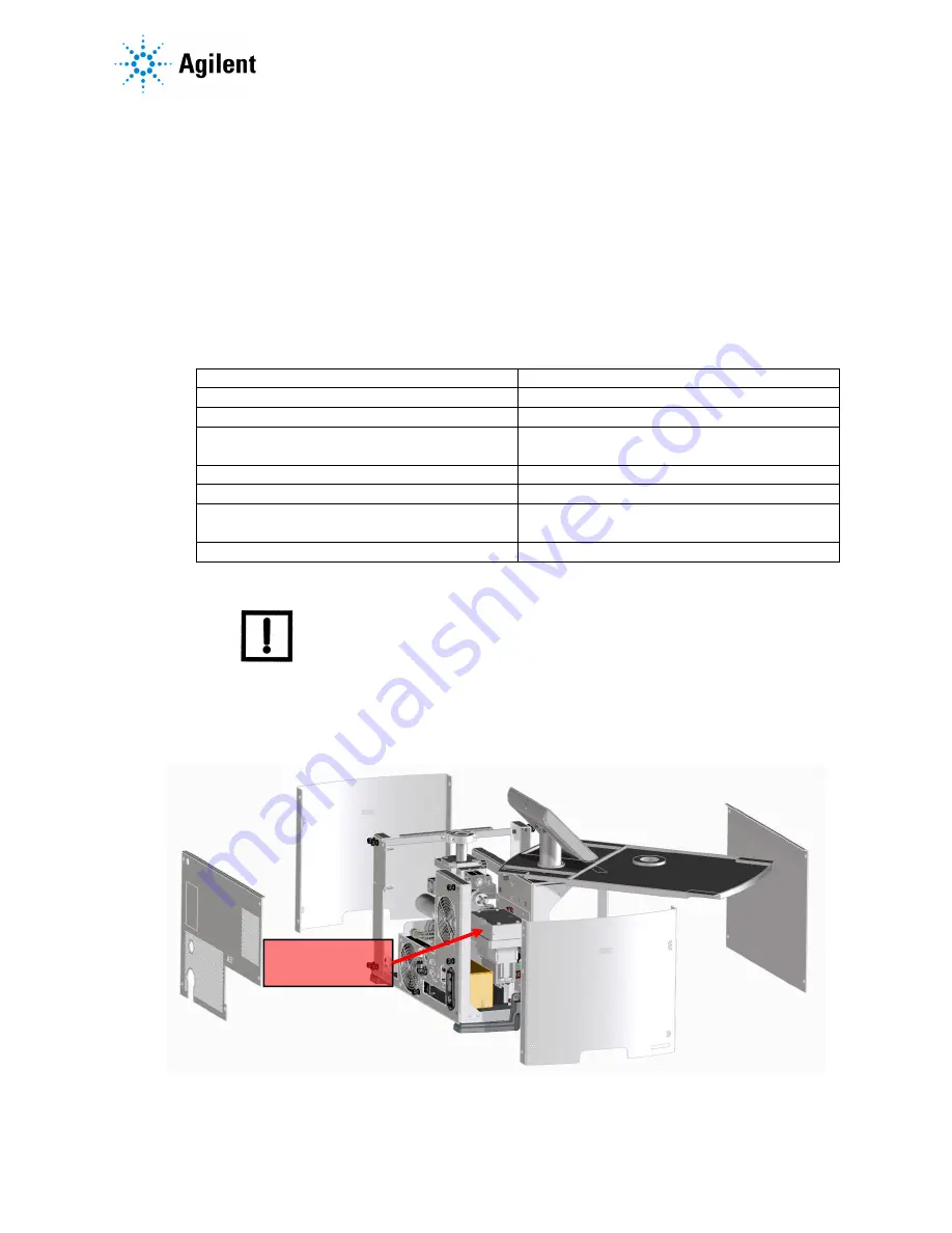 Agilent Technologies G8610 Series Field Installation Instructions Download Page 11