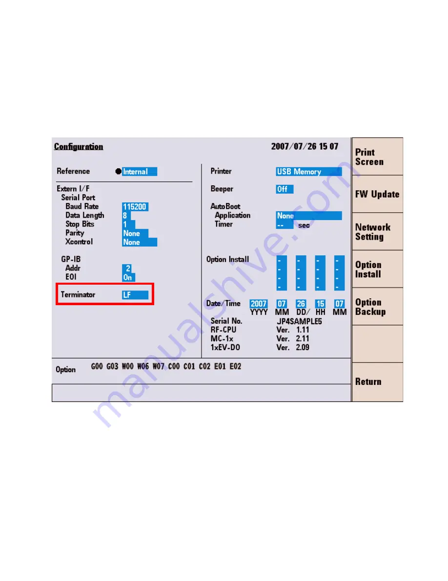 Agilent Technologies GS8210 Скачать руководство пользователя страница 40