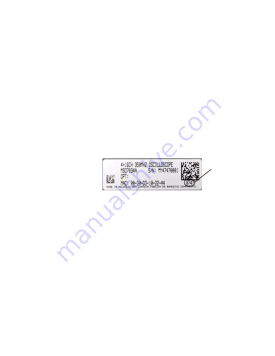 Agilent Technologies InfiniiVision 7000 Series Service Manual Download Page 45