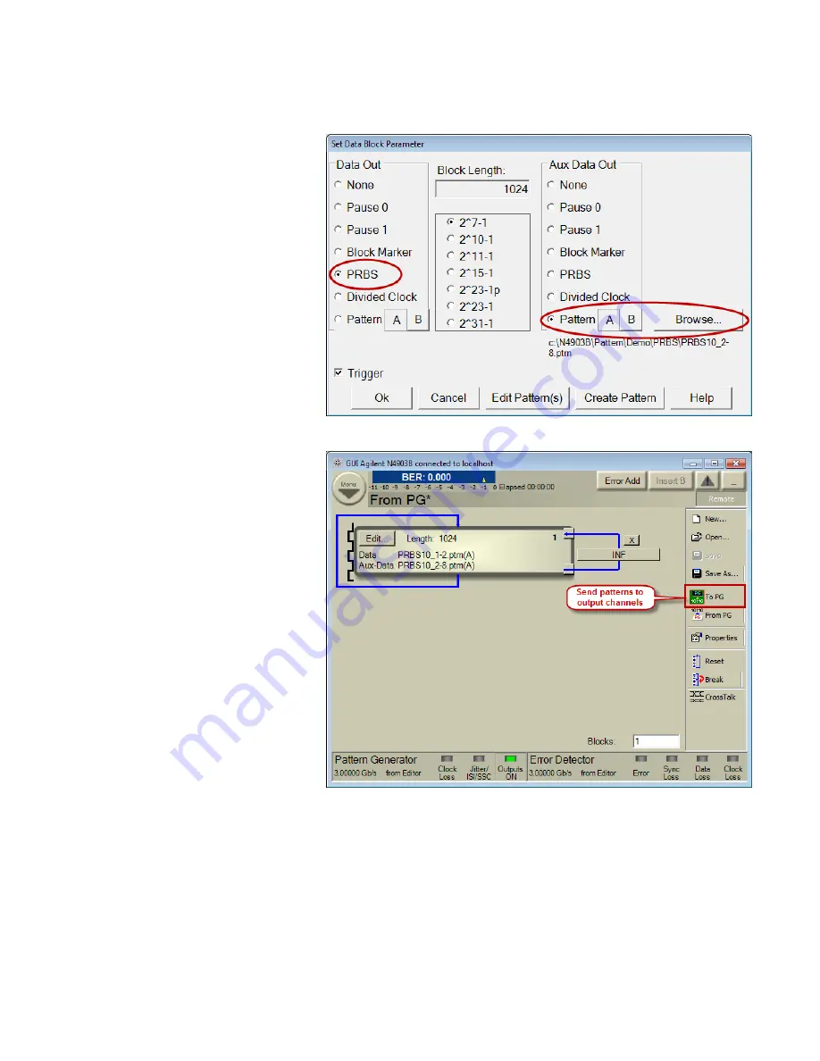 Agilent Technologies J-BERT N4903B User Manual Download Page 153