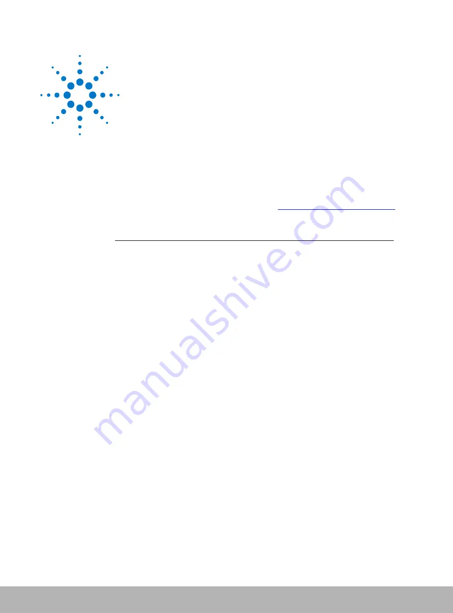 Agilent Technologies N4968A User Manual Download Page 26