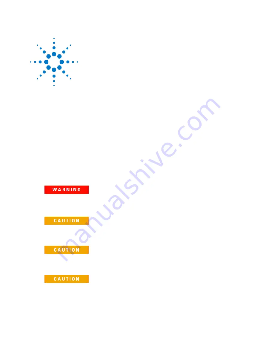 Agilent Technologies N4970A User Manual Download Page 9